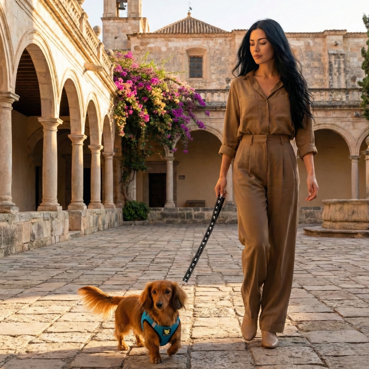 EcoBark Step In Dog Harness - XXXS to Small Breeds- Reflective Soft Mesh Harness for Teacup, Small Dogs and Puppies / Teal