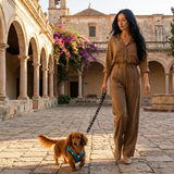 EcoBark Step In Dog Harness - XXXS to Small Breeds- Reflective Soft Mesh Harness for Teacup, Small Dogs and Puppies / Teal